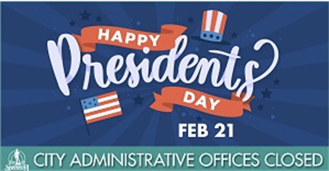 Presidents day logo